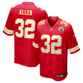 Men's Kansas City Chiefs Marcus Allen Red Game Retired Player Jersey