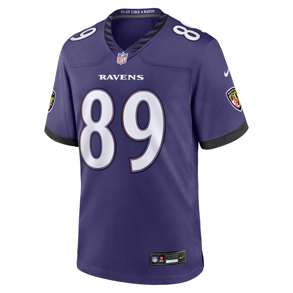 Men's Baltimore Ravens Mark Andrews Purple Team Game Jersey