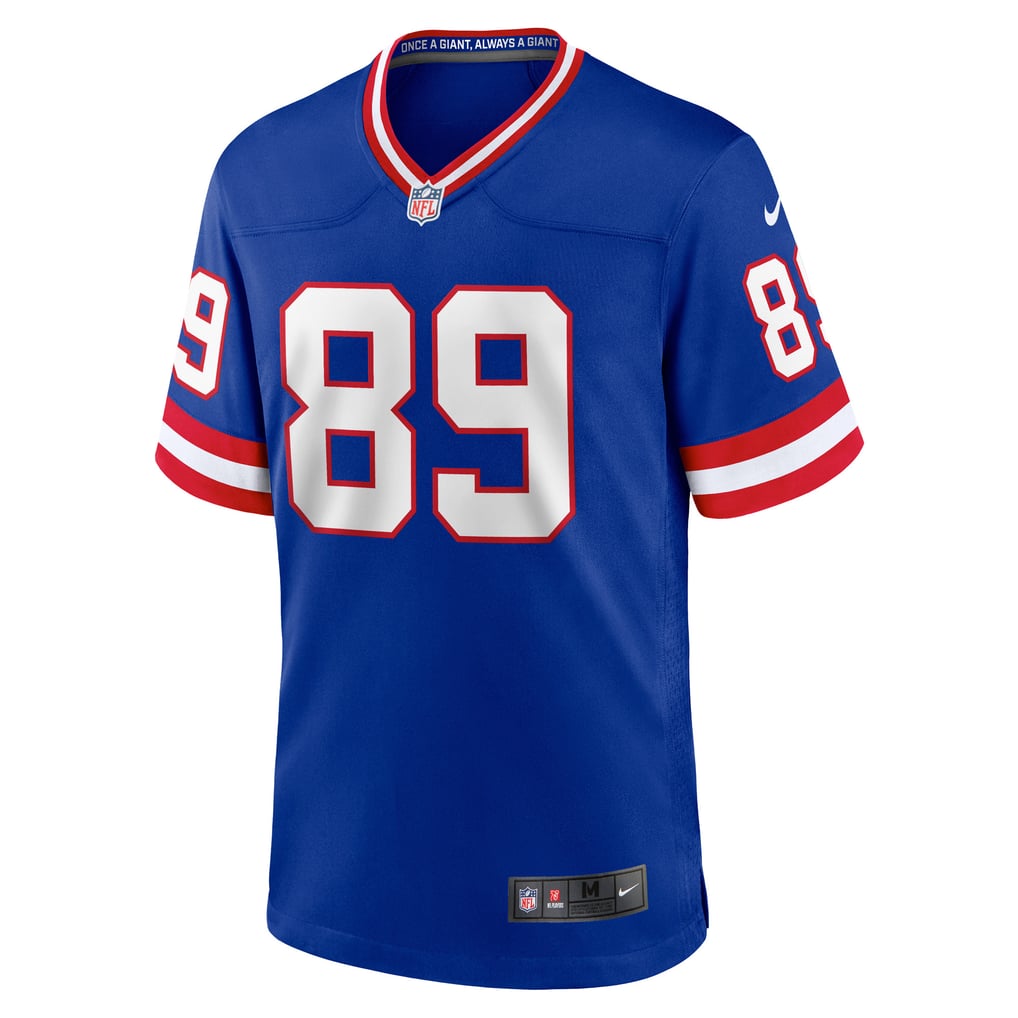 Men's New York Giants Mark Bavaro Royal Retired Player Alternate Game Jersey