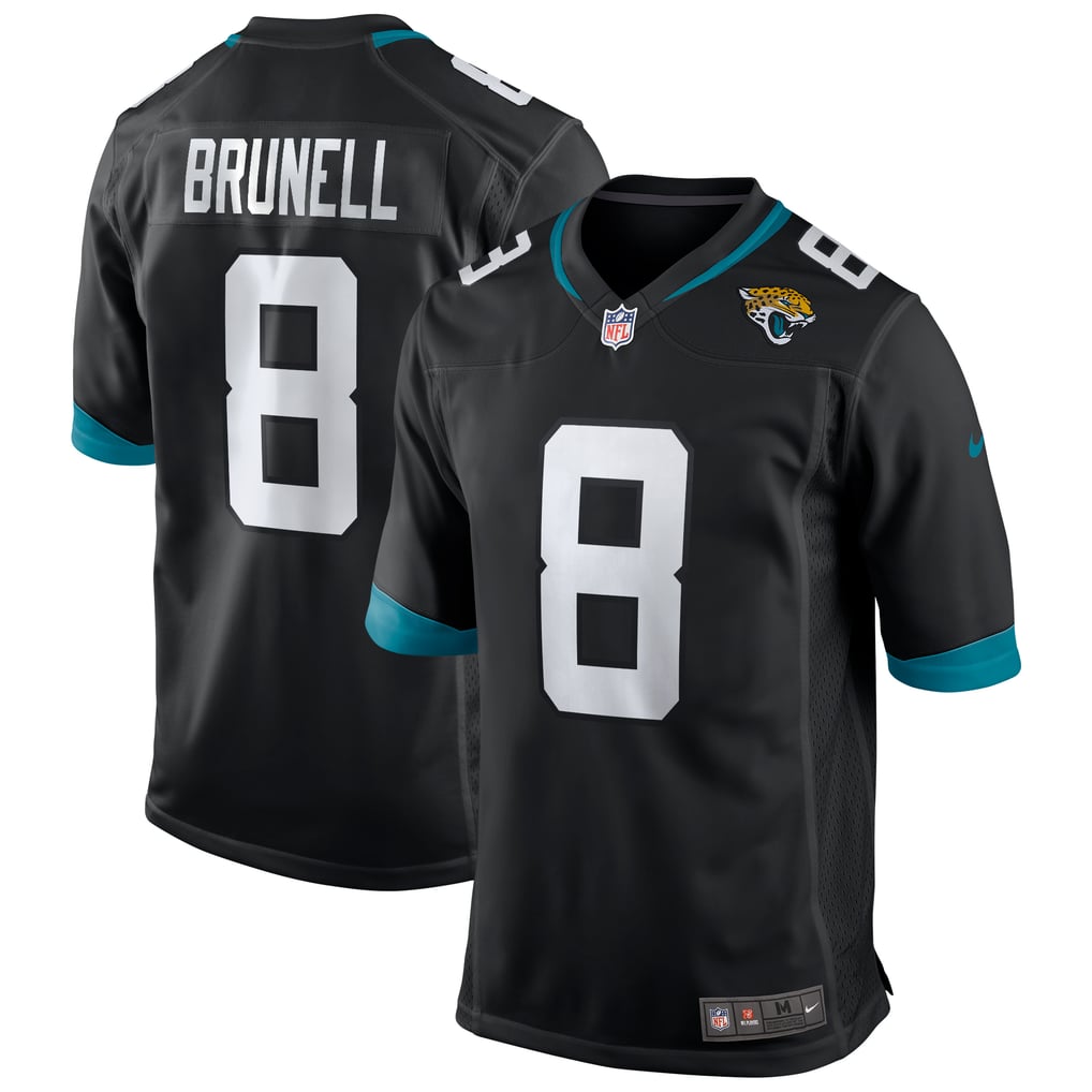 Men's Jacksonville Jaguars Mark Brunell Black Retired Player Alternate Game Jersey