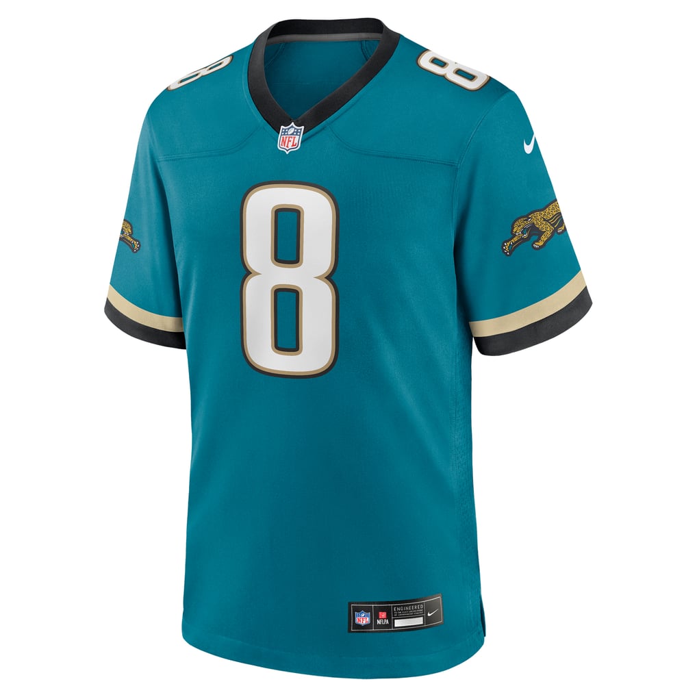 Men's Jacksonville Jaguars Mark Brunell Teal Retired Player Alternate Game Jersey