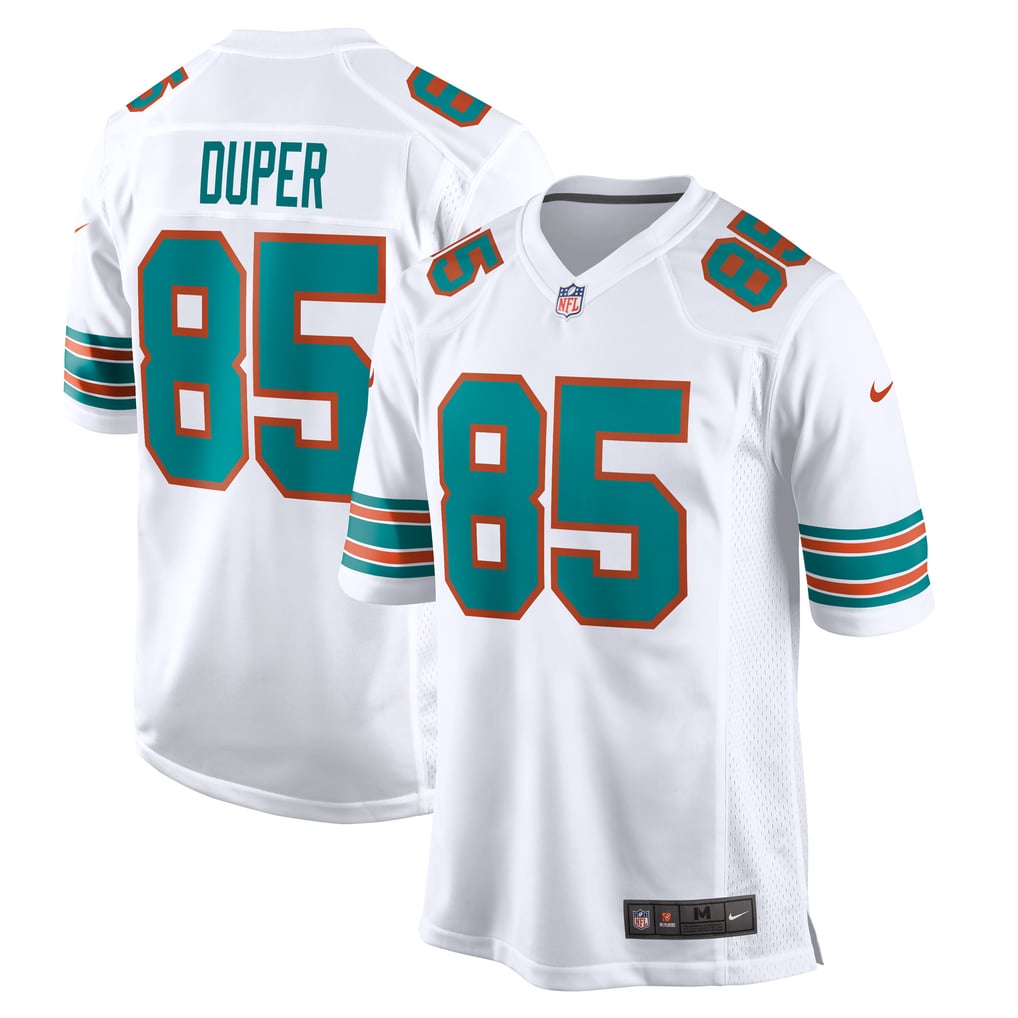 Men's Miami Dolphins Mark Duper White Retired Player Jersey