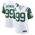 Men's New York Jets Mark Gastineau White Retired Player Alternate Game Jersey