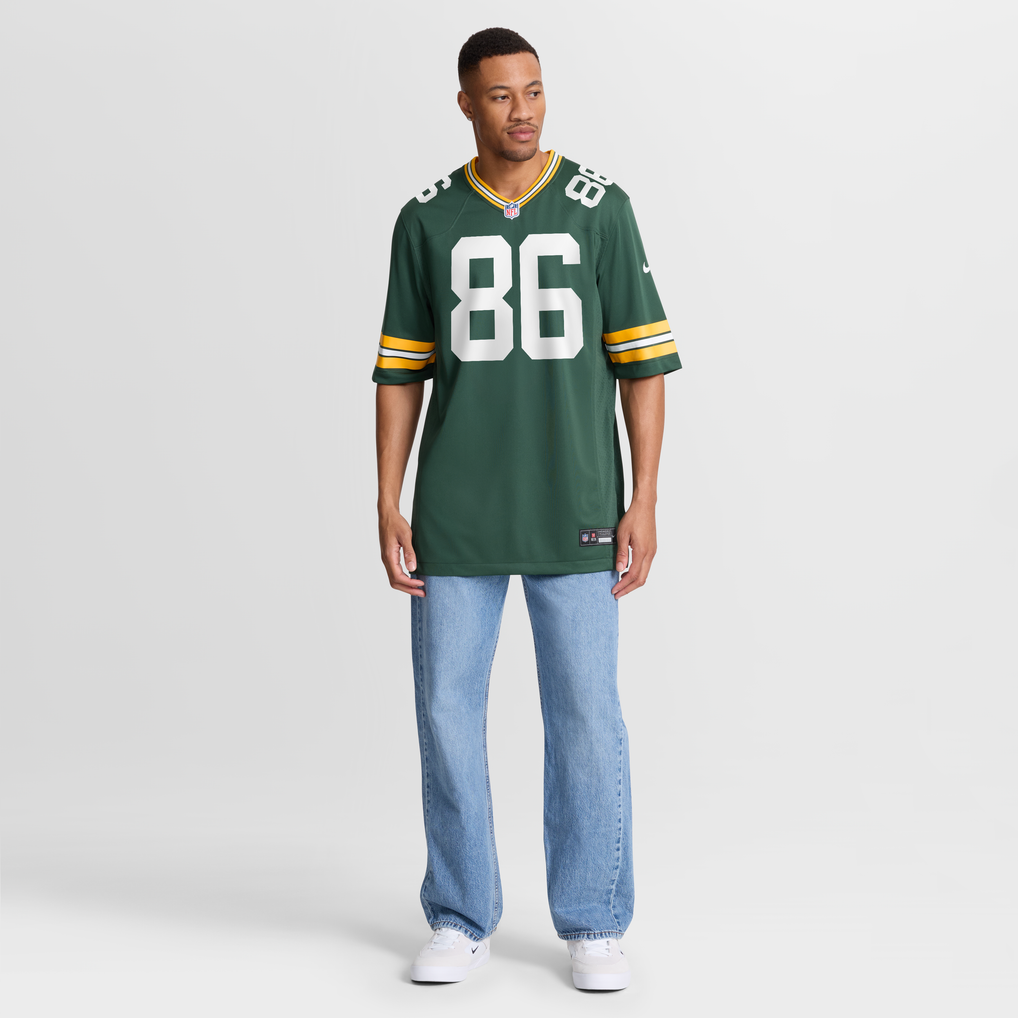 Men's Green Bay Packers Mark Redman Green Team Game Jersey