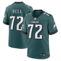 Men's Philadelphia Eagles Markel Bell Midnight Green Team Game Jersey