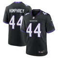 Men's Baltimore Ravens Marlon Humphrey Black Alternate Game Jersey