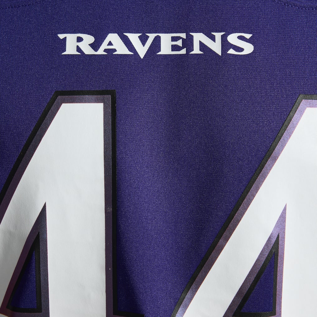 Men's Baltimore Ravens Marlon Humphrey Purple Team Game Jersey