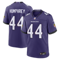 Men's Baltimore Ravens Marlon Humphrey Purple Team Game Jersey