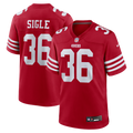 Men's San Francisco 49ers Marques Sigle Scarlet Team Game Jersey