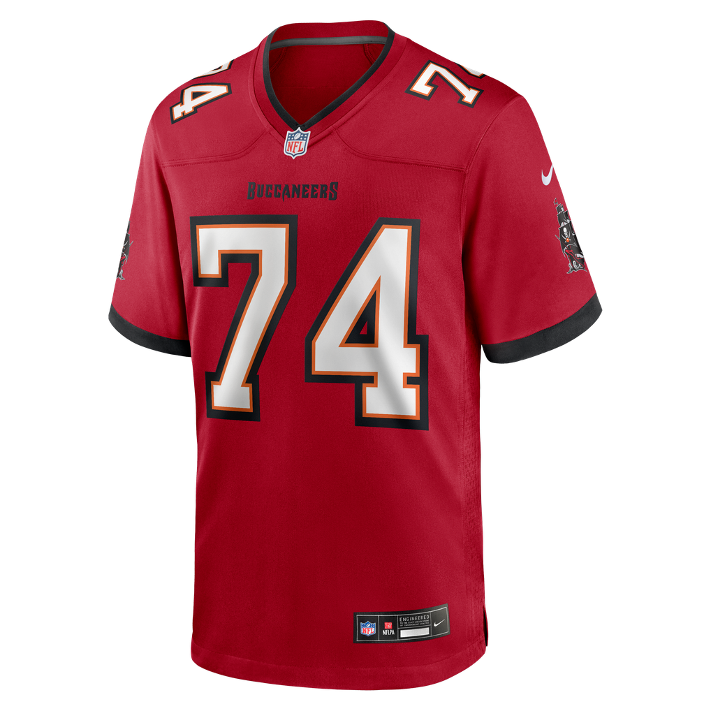 Men's Tampa Bay Buccaneers Marshall Foerner Red Team Game Jersey