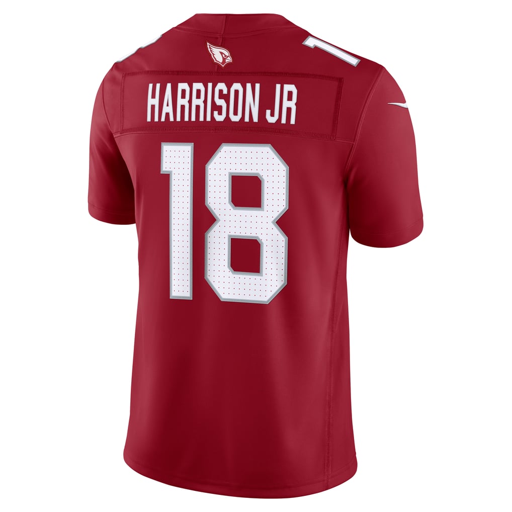 Men's Arizona Cardinals Marvin Harrison Jr. Cardinal Team Vapor F.U.S.E. Stitched Limited Jersey
