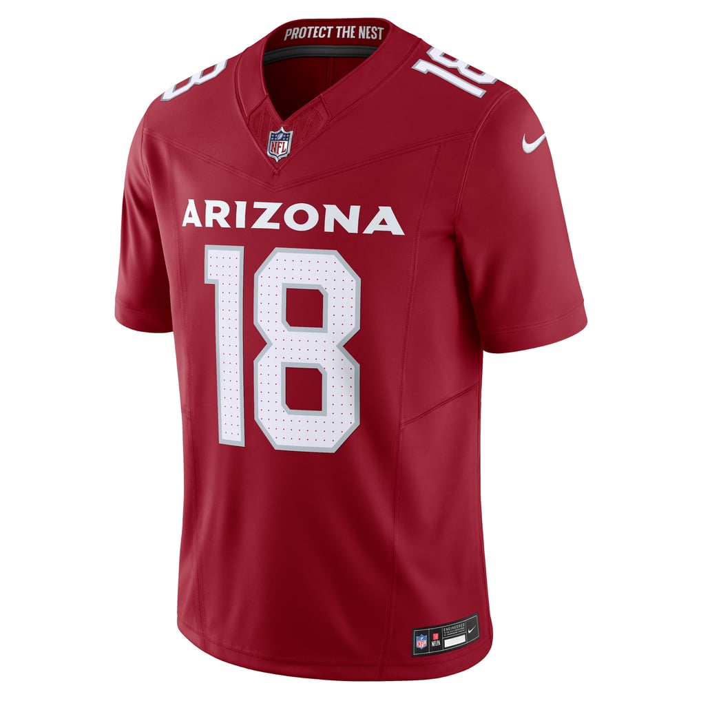 Men's Arizona Cardinals Marvin Harrison Jr. Cardinal Vapor F.U.S.E. Limited Jersey