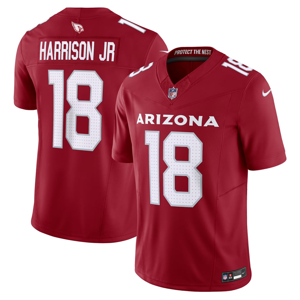 Men's Arizona Cardinals Marvin Harrison Jr. Cardinal Vapor F.U.S.E. Limited Jersey