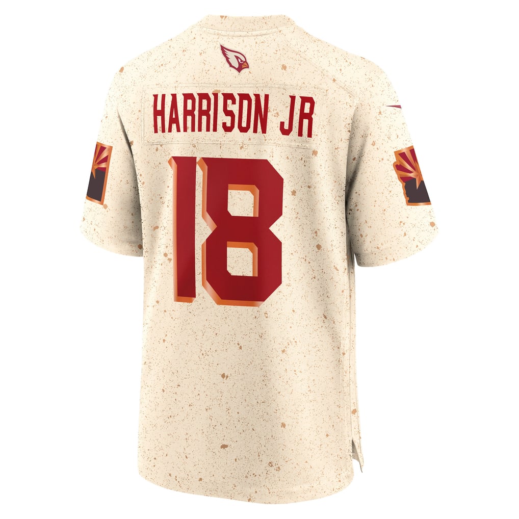 Men's Arizona Cardinals Marvin Harrison Jr. Natural Rivalries Collection Game Jersey
