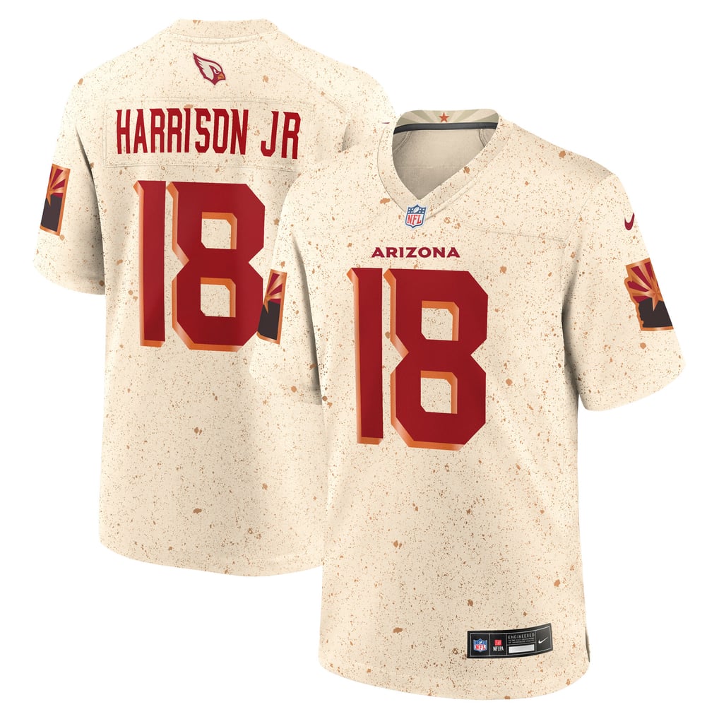Men's Arizona Cardinals Marvin Harrison Jr. Natural Rivalries Collection Game Jersey