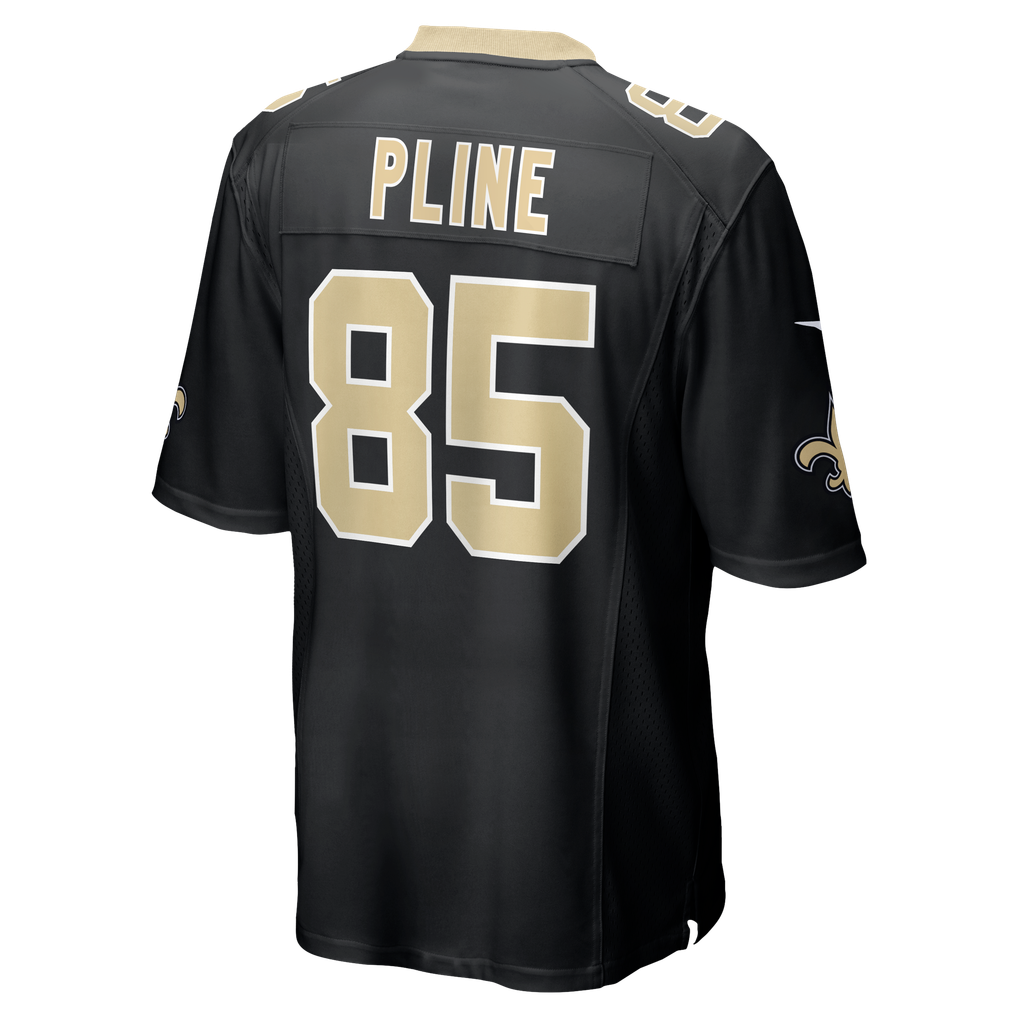 Men's New Orleans Saints Mason Pline Black Team Game Jersey