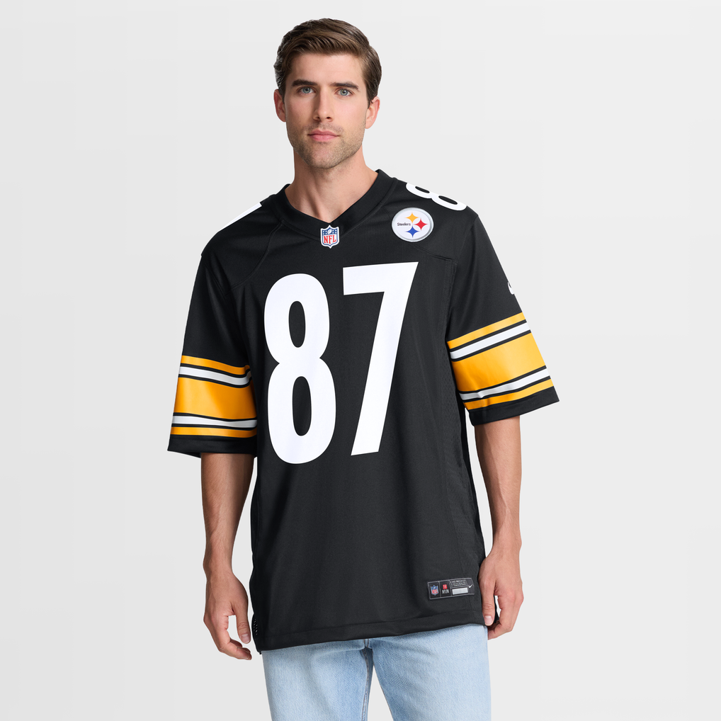 Men's Pittsburgh Steelers Matt Sokol Black Team Game Jersey