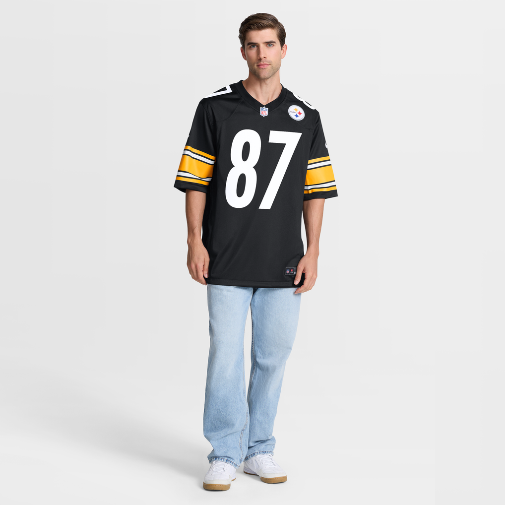 Men's Pittsburgh Steelers Matt Sokol Black Team Game Jersey