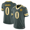 Men's Green Bay Packers Matthew Golden Green 2026 Rivalries Collection Stitched Limited Jersey