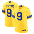 Men's Los Angeles Rams Matthew Stafford Classic Sol Game Jersey