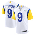 Men's Los Angeles Rams Matthew Stafford White Alternate Game Jersey
