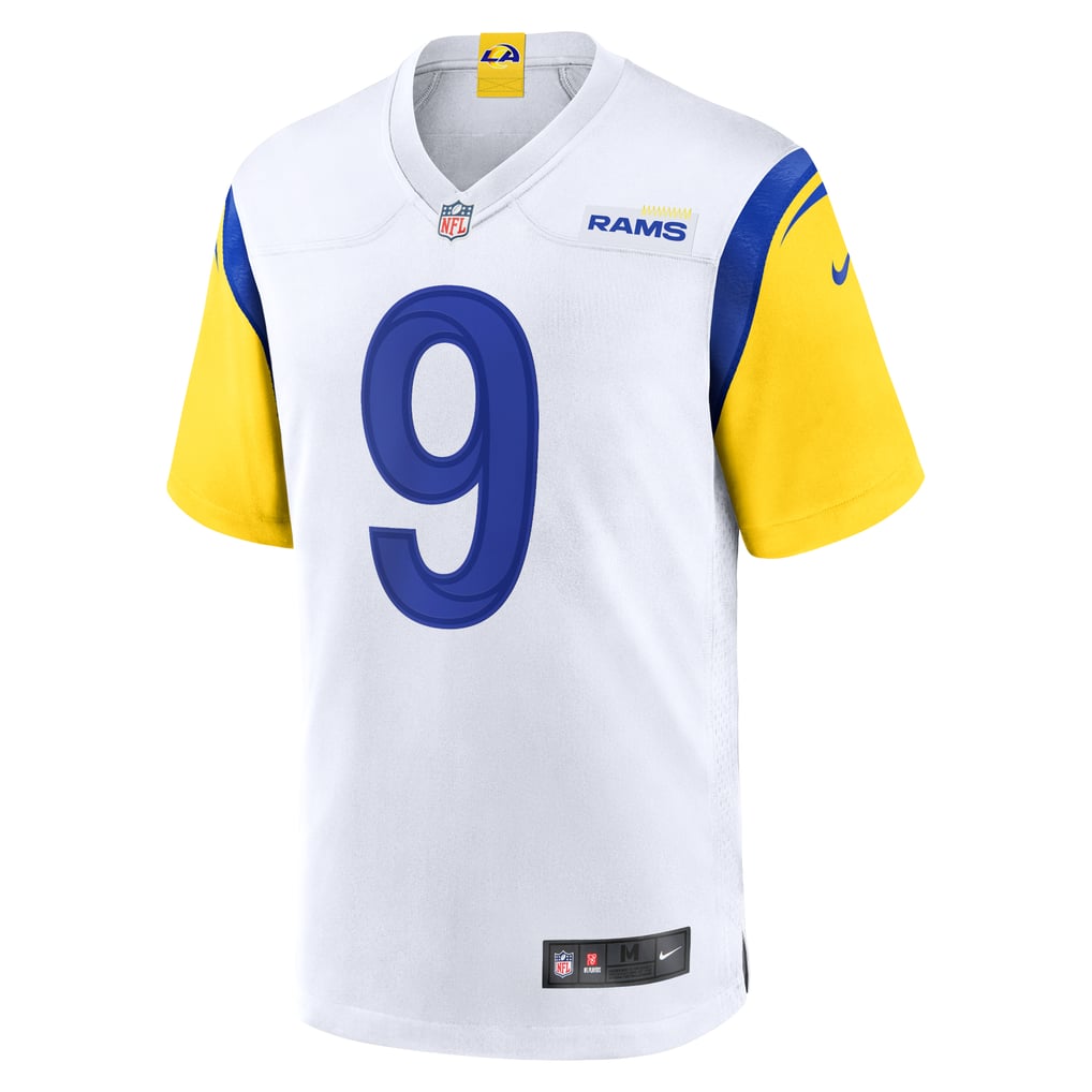 Men's Los Angeles Rams Matthew Stafford White Alternate Game Jersey