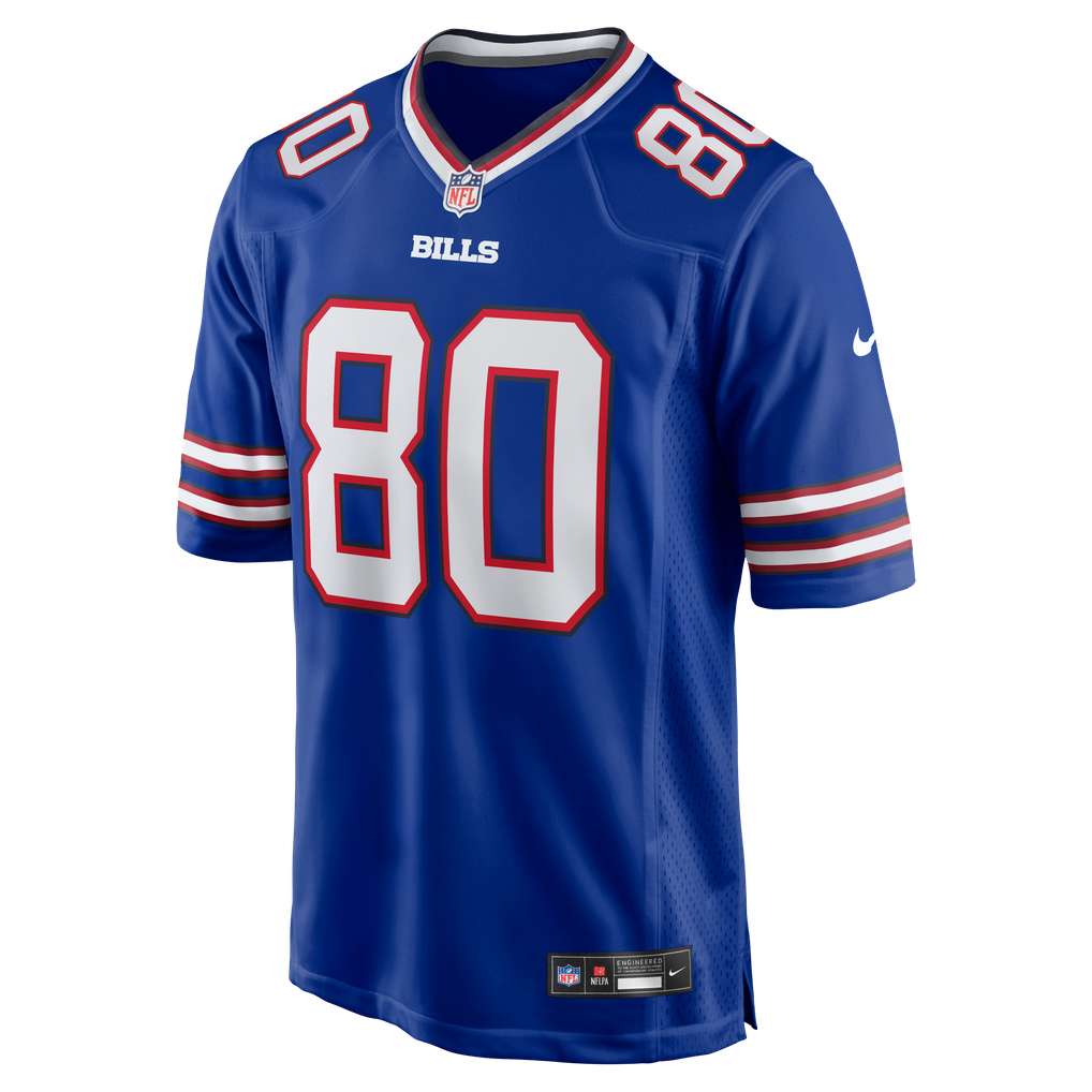 Men's Buffalo Bills Max Tomczak Royal Team Game Jersey