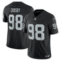 Men's Las Vegas Raiders Maxx Crosby Black Vapor F.U.S.E. Limited Jersey