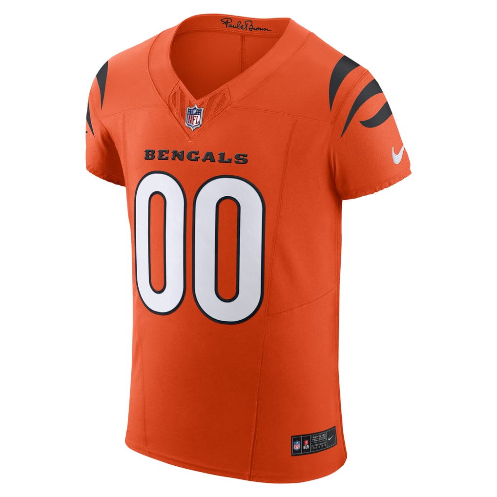 Men's Cincinnati Bengals Men's Orange Alternate Vapor F.U.S.E. Elite Custom Jersey