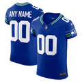 Men's Seattle Seahawks Men's Royal Alternate Vapor F.U.S.E. Elite Custom Jersey