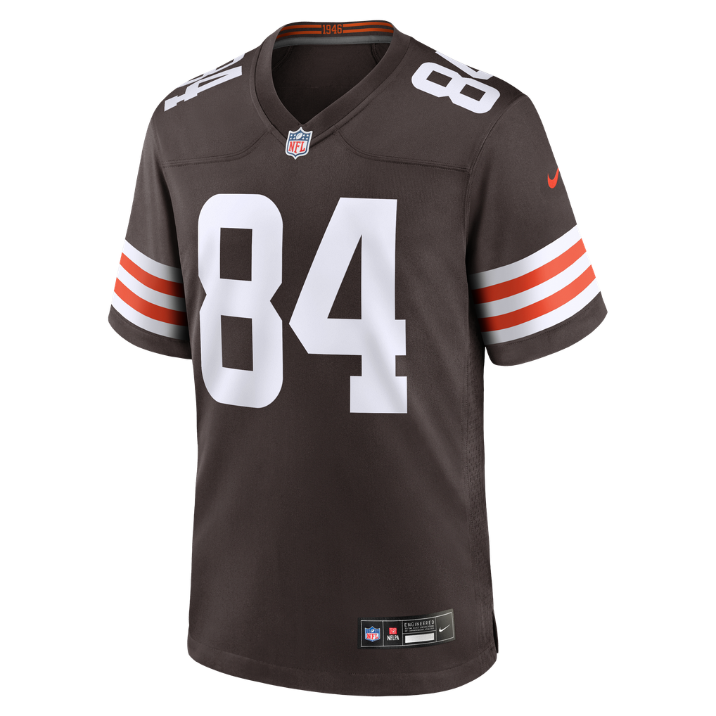 Men's Cleveland Browns Messiah Swinson Brown Team Game Jersey
