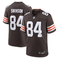 Men's Cleveland Browns Messiah Swinson Brown Team Game Jersey