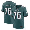 Men's Philadelphia Eagles Micah Morris Midnight Green Team Game Jersey