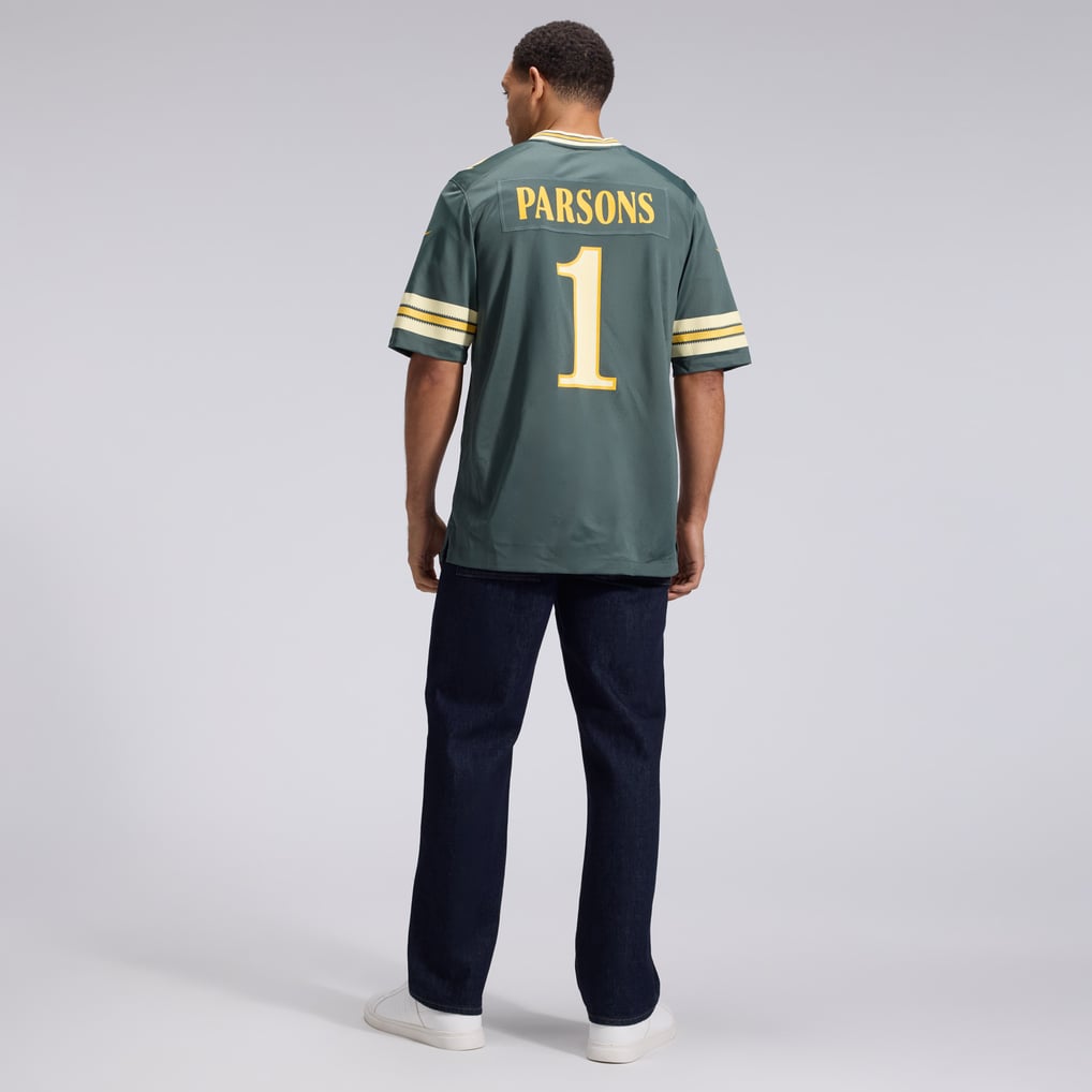 Men's Green Bay Packers Micah Parsons Green 2026 Rivalries Collection Game Jersey