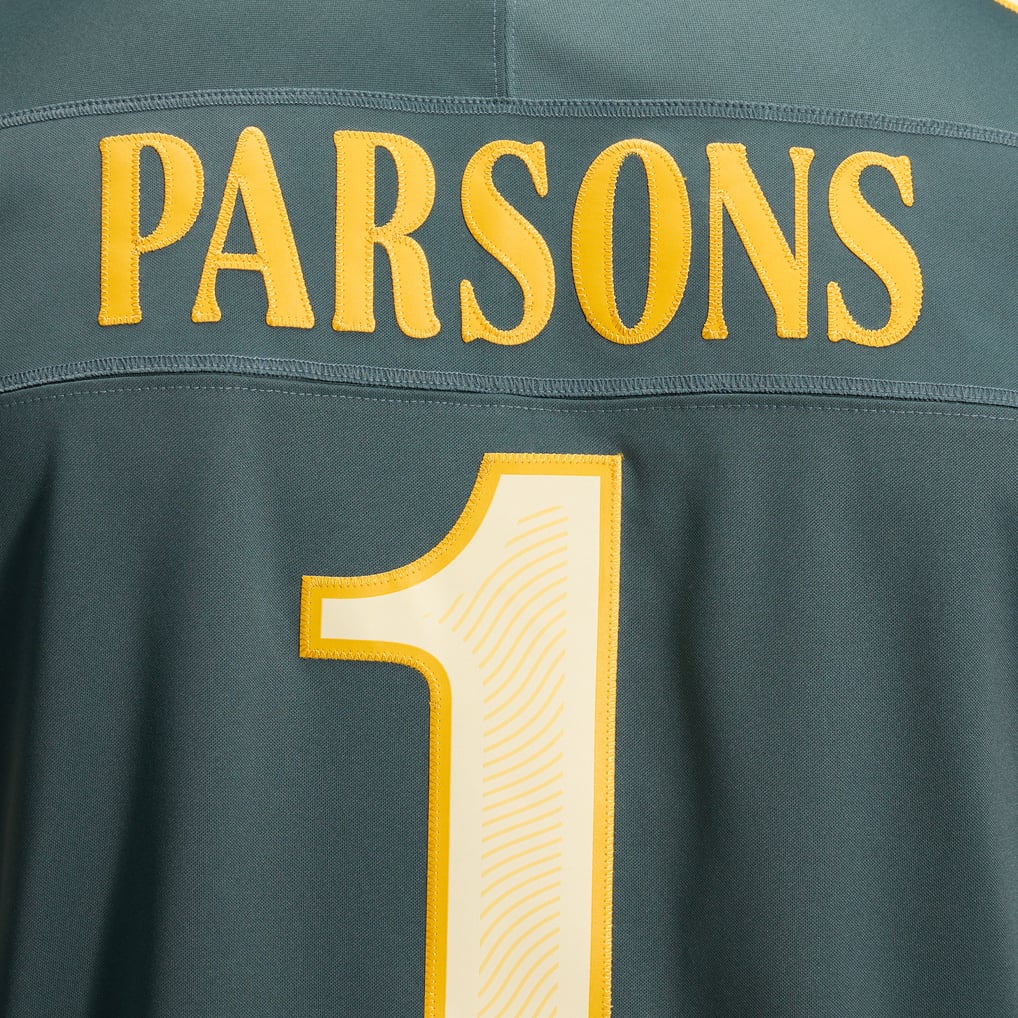 Men's Green Bay Packers Micah Parsons Green 2026 Rivalries Collection Stitched Limited Jersey