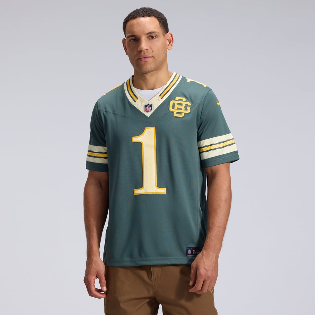 Men's Green Bay Packers Micah Parsons Green 2026 Rivalries Collection Stitched Limited Jersey