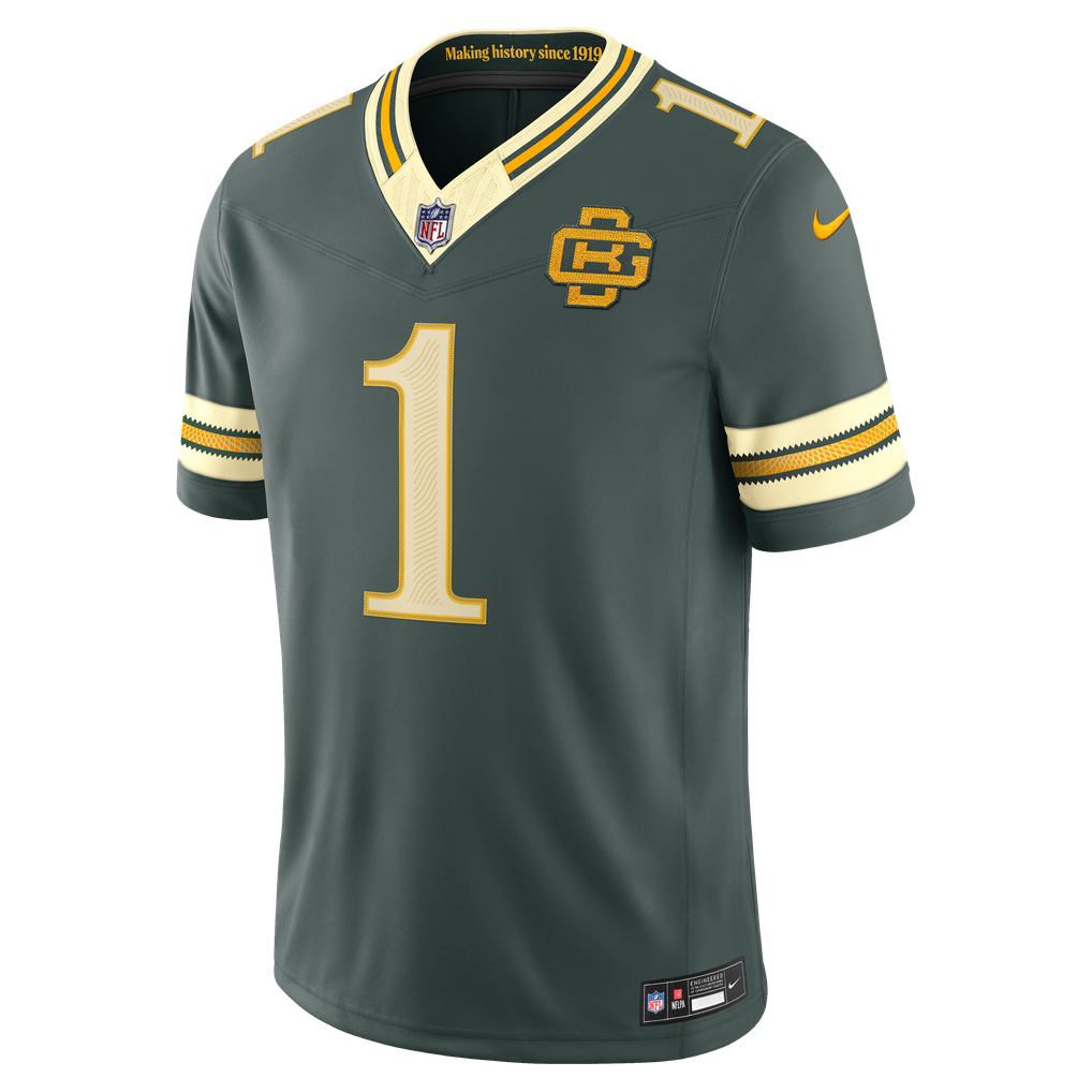 Men's Green Bay Packers Micah Parsons Green 2026 Rivalries Collection Stitched Limited Jersey