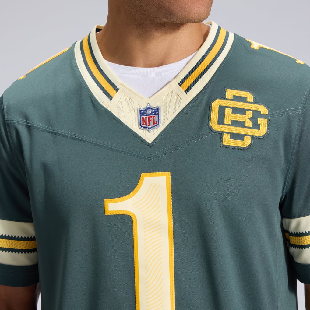 Men's Green Bay Packers Micah Parsons Green 2026 Rivalries Collection Stitched Limited Jersey