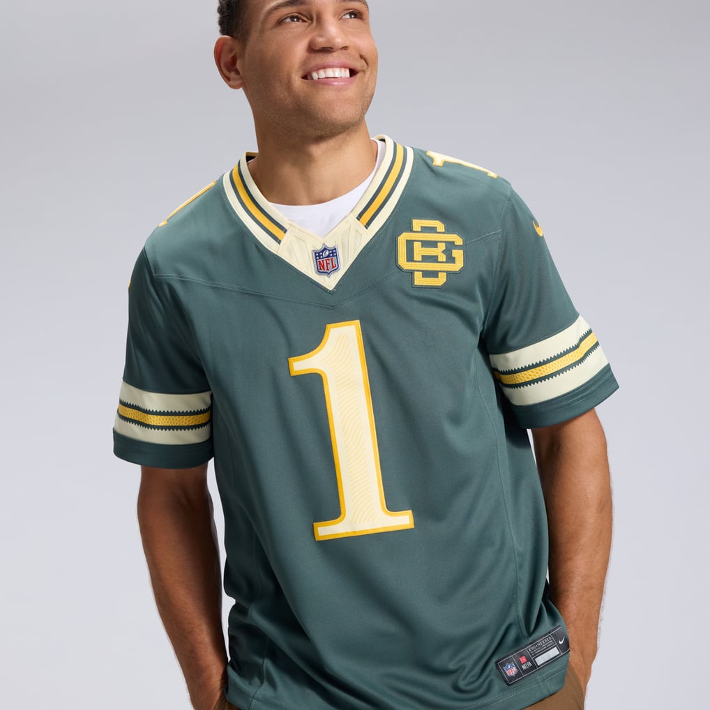 Men's Green Bay Packers Micah Parsons Green 2026 Rivalries Collection Stitched Limited Jersey
