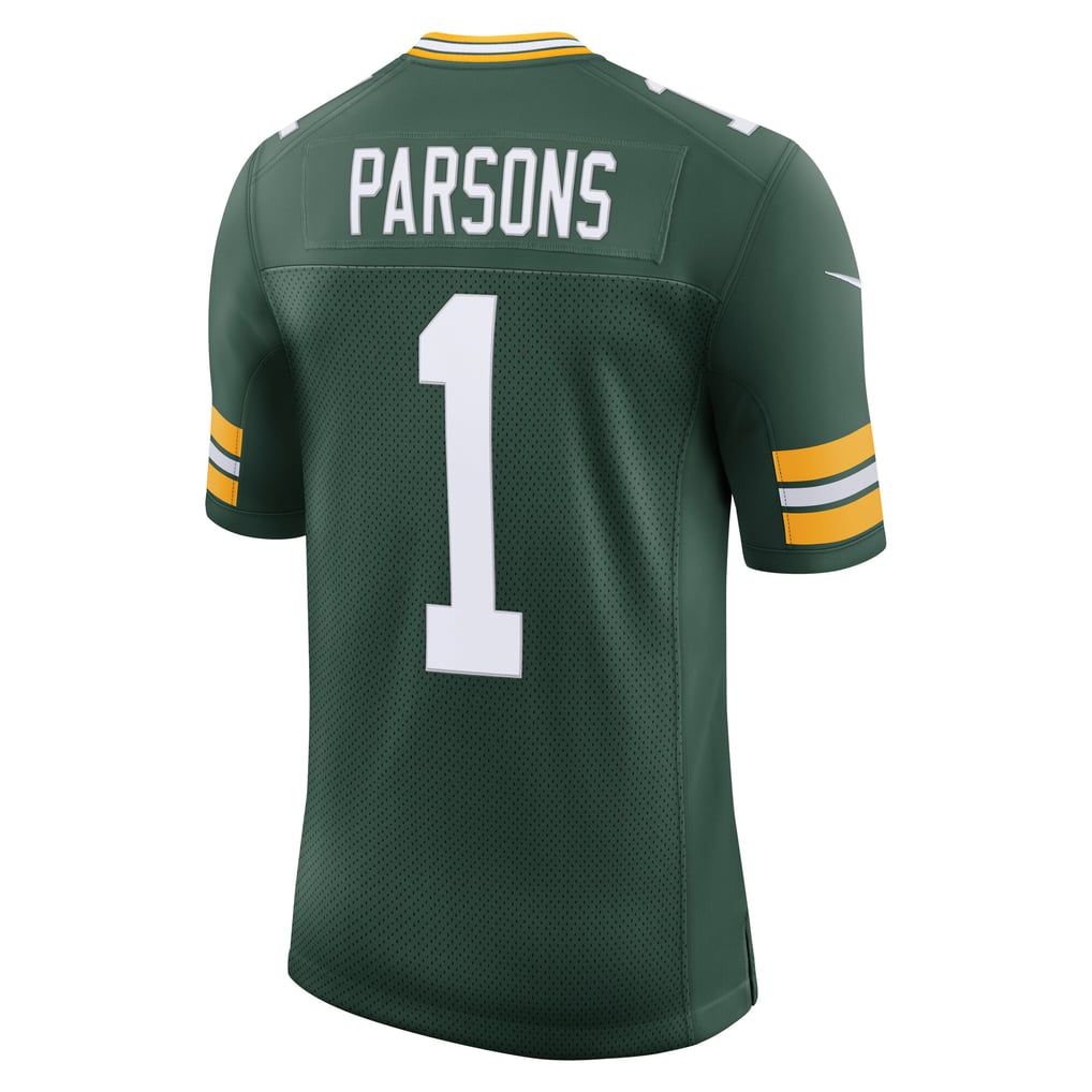 Men's Green Bay Packers Micah Parsons Green Vapor Untouchable Stitched Limited Jersey