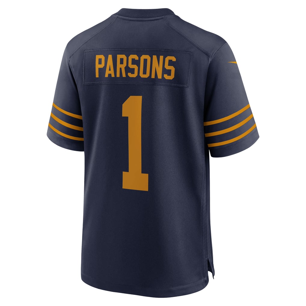 Men's Green Bay Packers Micah Parsons Navy The 1923 Classic Game Jersey