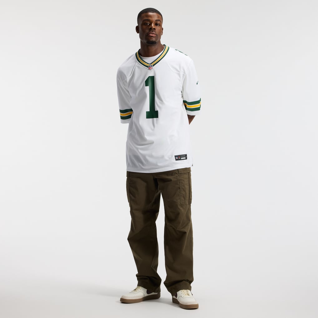 Men's Green Bay Packers Micah Parsons White Game Player Jersey