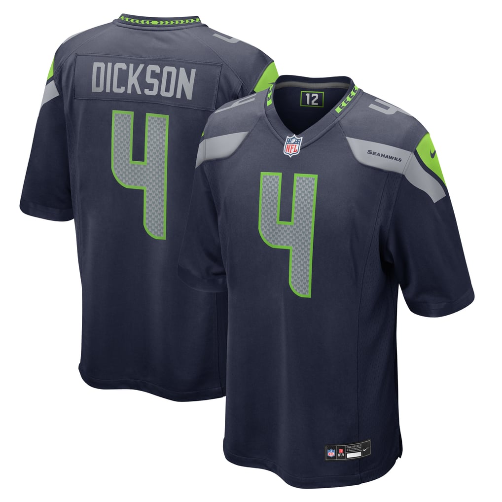 Men's Seattle Seahawks Michael Dickson College Navy Game Jersey