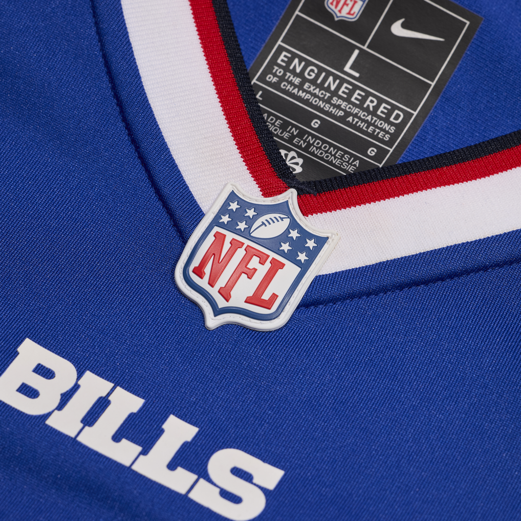 Men's Buffalo Bills Michael Hoecht Royal Team Game Jersey