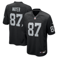Men's Las Vegas Raiders Michael Mayer Black Game Jersey