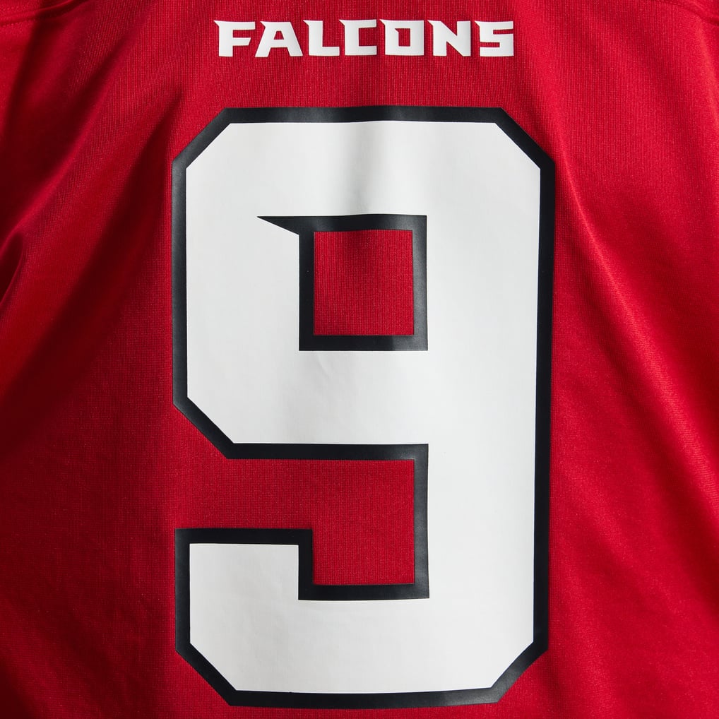 Men's Atlanta Falcons Michael Penix Jr. Red Game Jersey