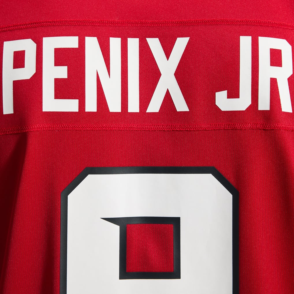Men's Atlanta Falcons Michael Penix Jr. Red Game Jersey