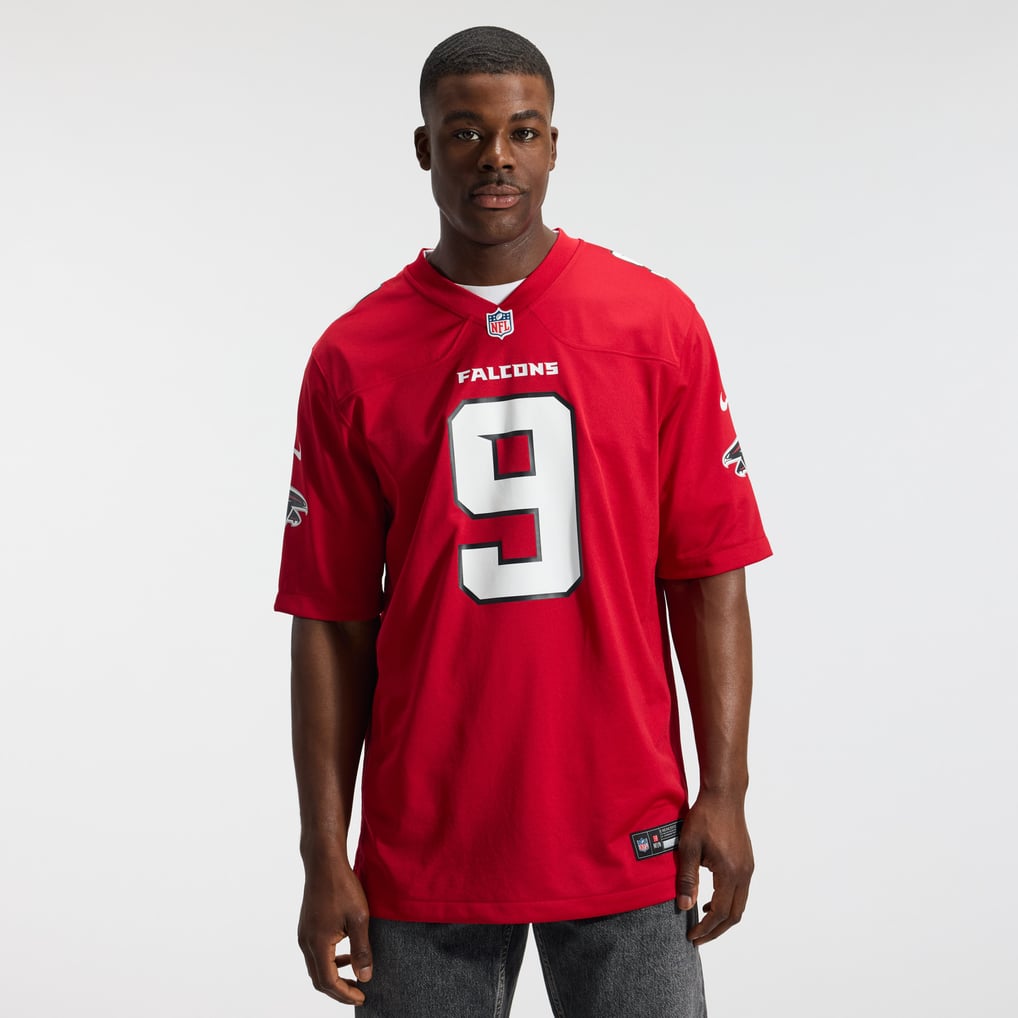 Men's Atlanta Falcons Michael Penix Jr. Red Game Jersey