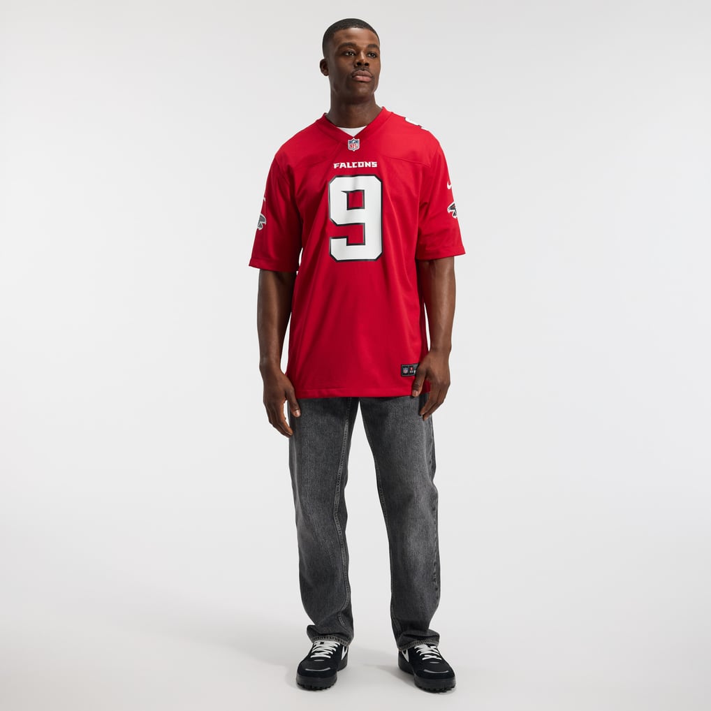 Men's Atlanta Falcons Michael Penix Jr. Red Game Jersey