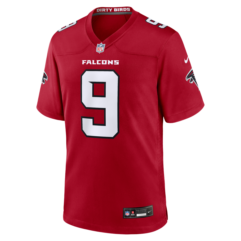 Men's Atlanta Falcons Michael Penix Jr. Red Game Jersey